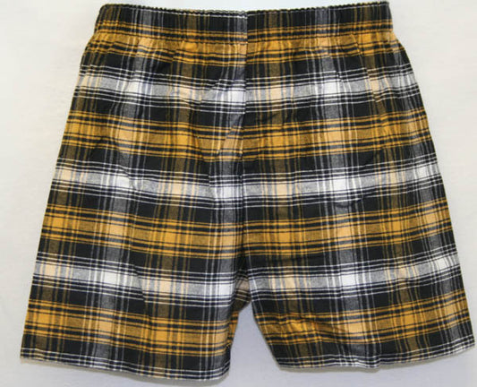 boxer shorts youth and adult yellow black